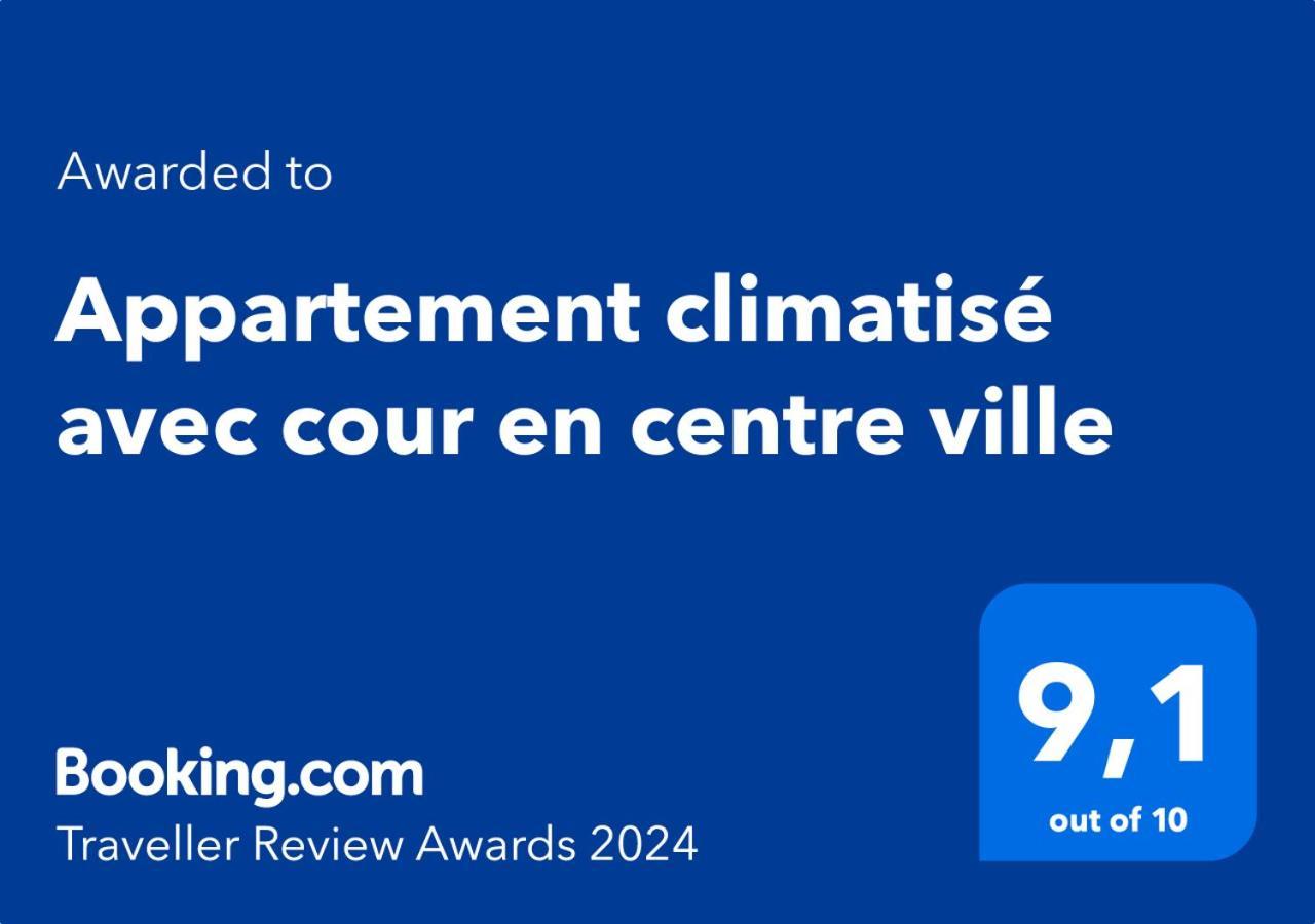 Appartement Climatise Avec Cour En Centre Ville Carpentras Ngoại thất bức ảnh